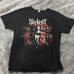 Slipknot Band Black Graphic T-Shirt